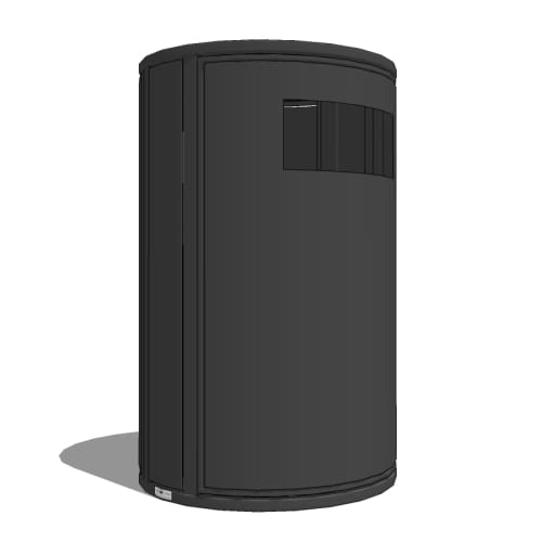 Perenne Collection Sage Side Door Litter Receptacle